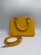 Louis Vuitton Alma BB Epi Leather Satchel Bag