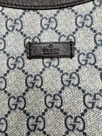 Gucci Leather Sherry Line Half Moon Sling Shoulder Bag