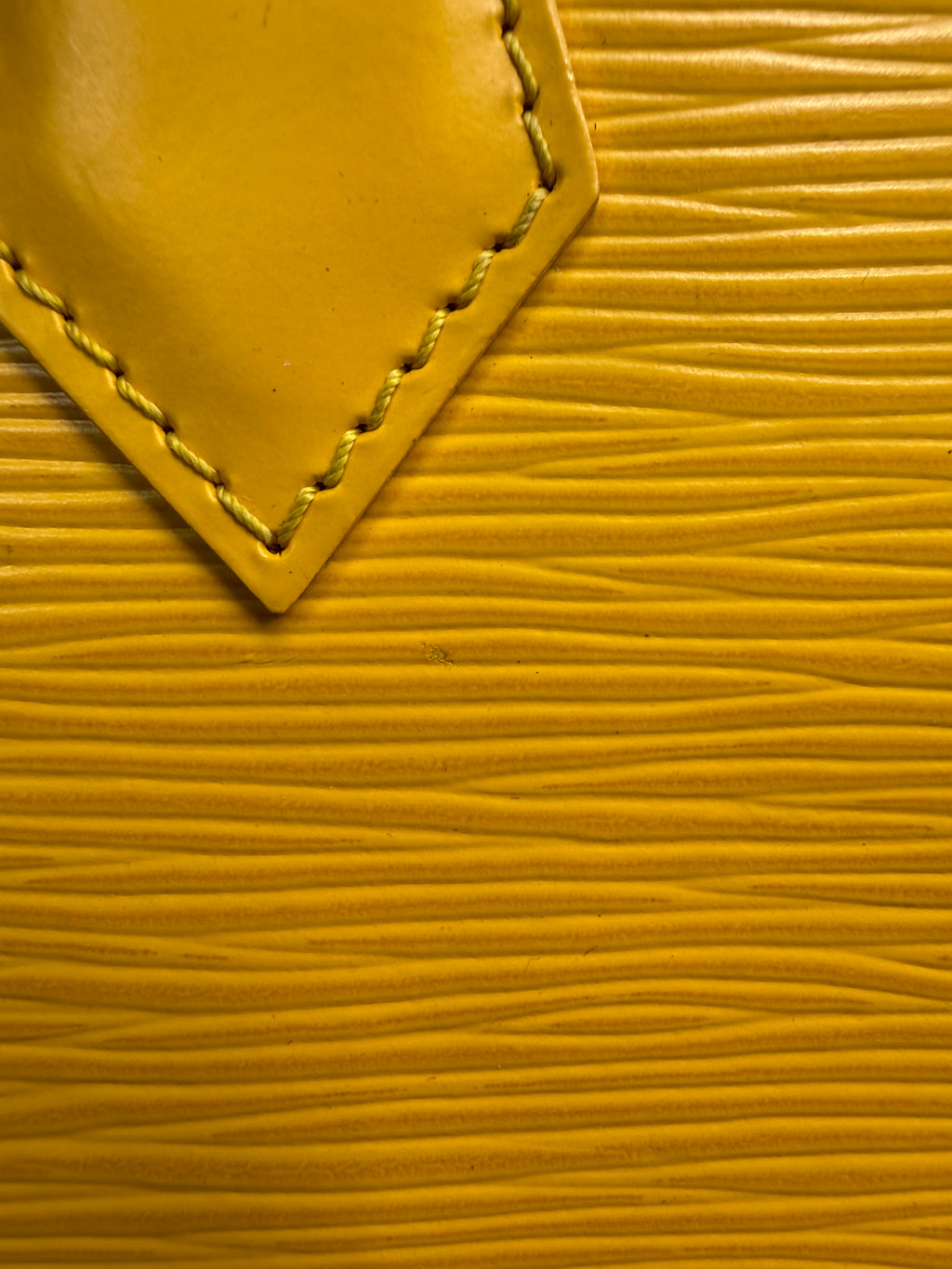 Louis Vuitton Alma BB Epi Leather Satchel Bag