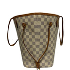 Louis Vuitton Neverfull Damier Azur MM Tote Bag