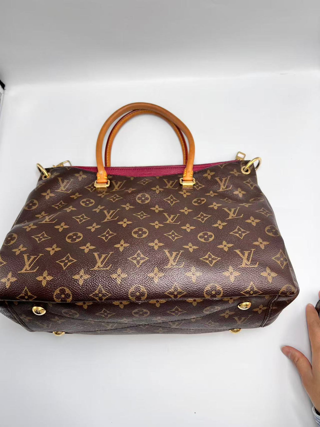 Louis Vuitton Pallas Monogram Canvas Shoulder Bag