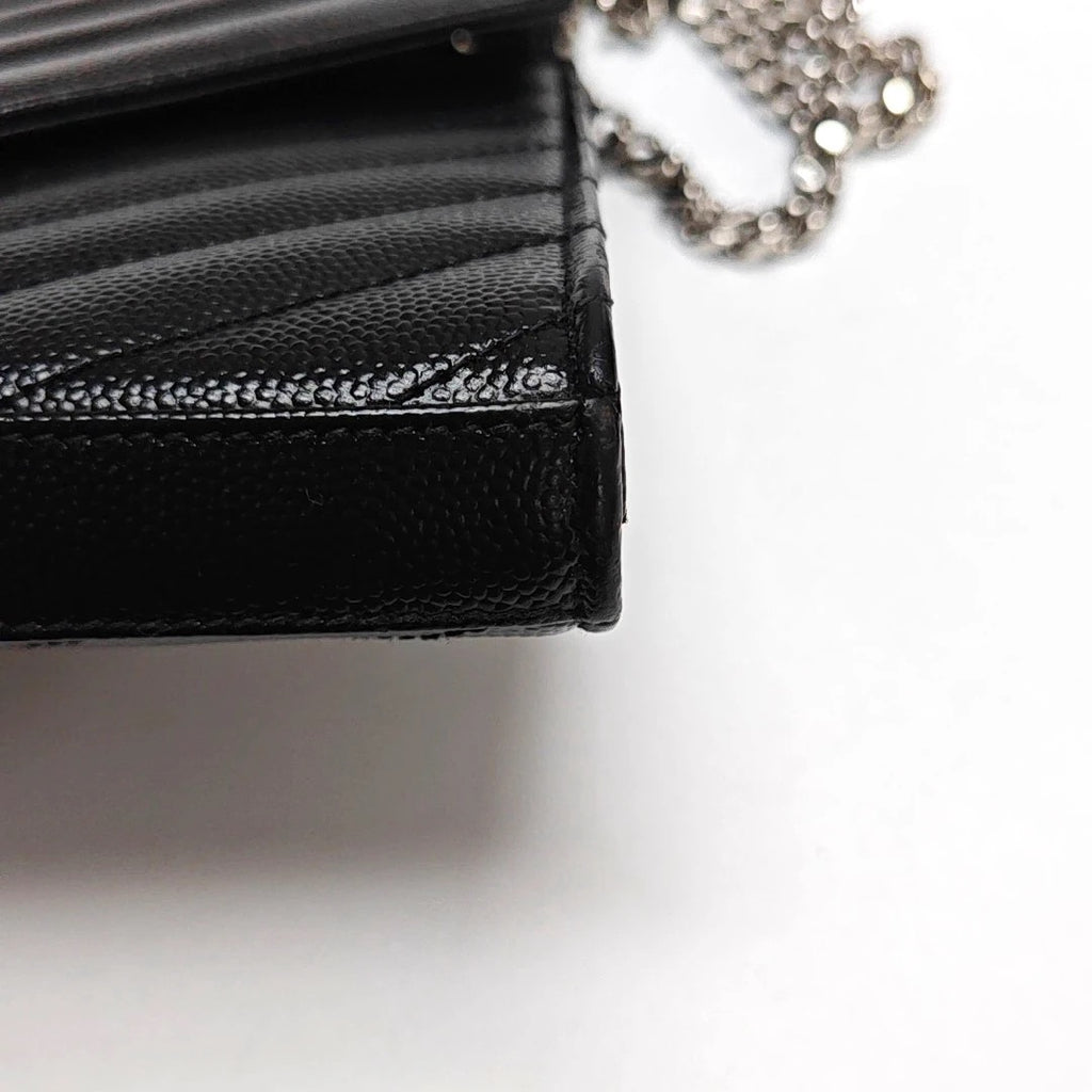 Ysl Matelass Chain Wallet