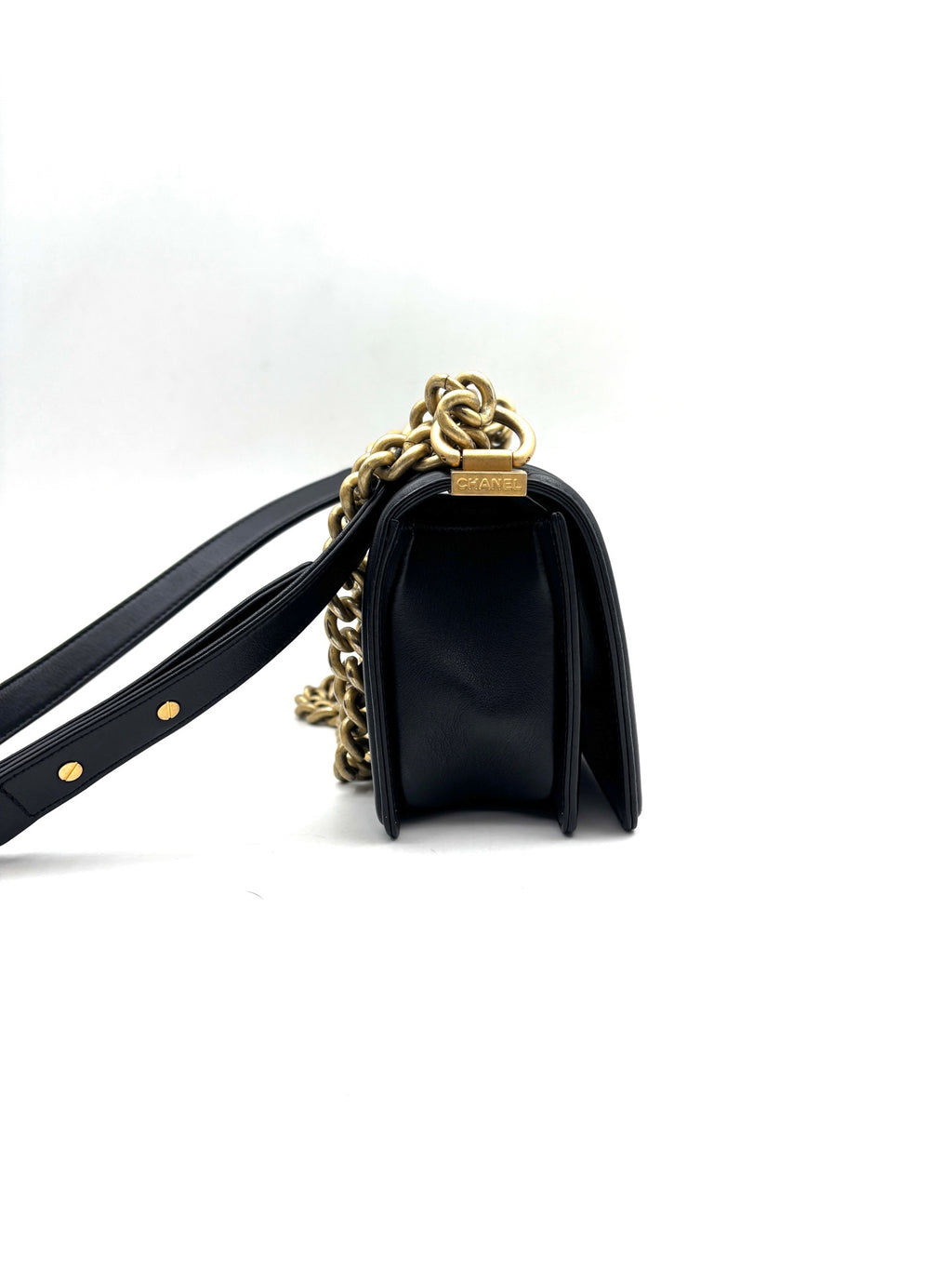 Chanel Black Small Leboy