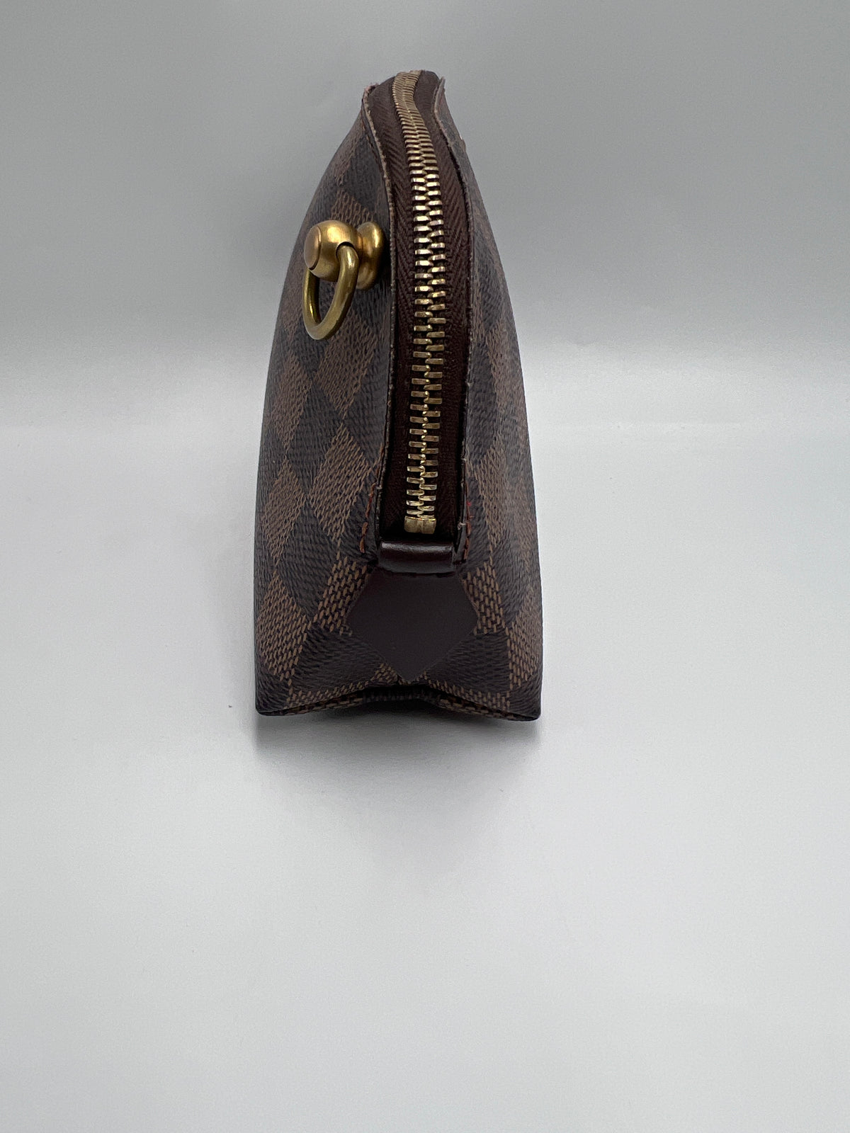 Louis Vuitton Damier Ebene Pochette Cosmetique Small Cosmetic Pouch