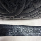 Chanel Grand Shopping Tote (GST) in Black Caviar Leather with Gold Hardware