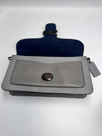 Coach Tabby Shoulder Bag 26 in Grey Polished Pebble Leather