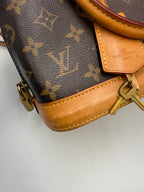 Louis Vuitton Alma BB Monogram Canvas Satchel Bag