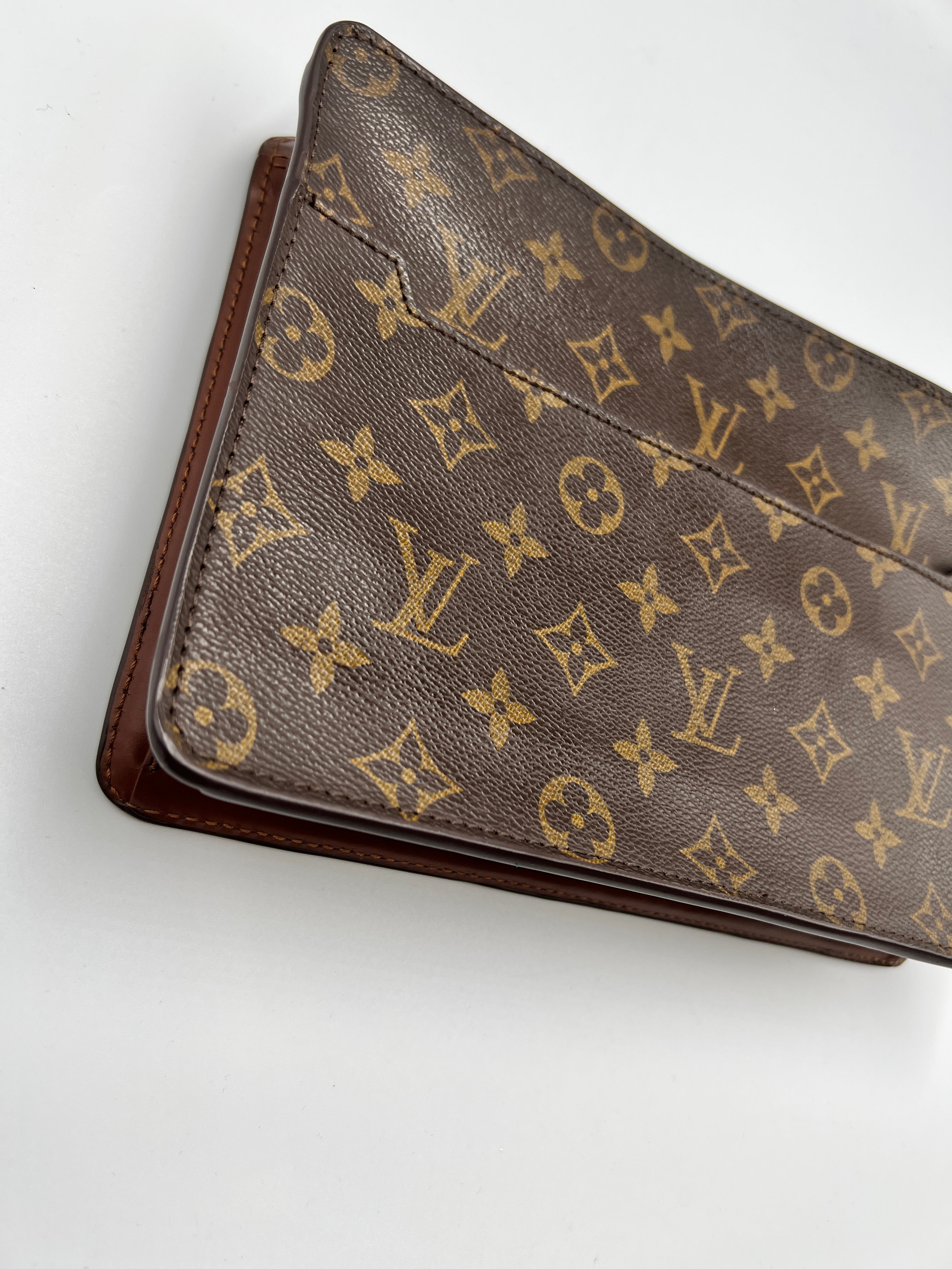 Louis Vuitton Vintage Monogram Canvas Homme Pouch / Men's Clutch Bag