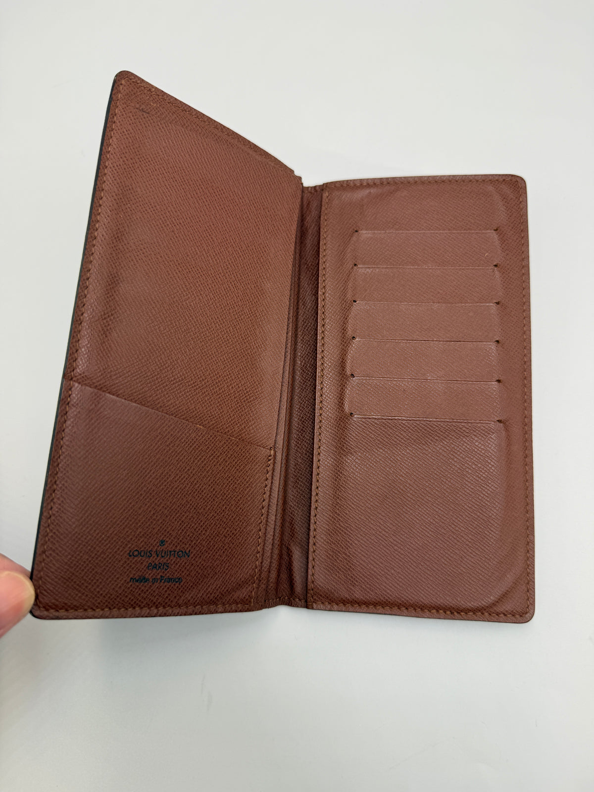 Louis Vuitton Vintage Porte-Cartes Credit/ Long Wallet in Monogram Canvas