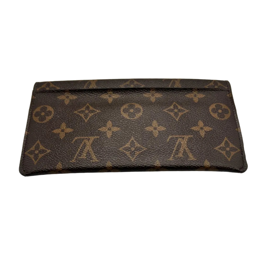Louis Vuitton Monogram Jeanne Wallet Rose Ballerine