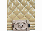 Chanel Beige Leboy Medium Crossbody Bag