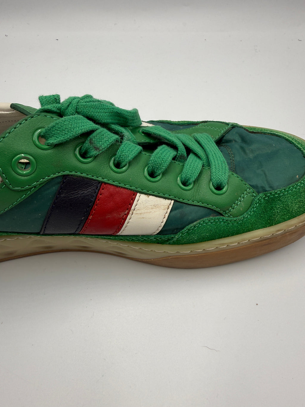 Gucci Green Sneakers Pre-owned