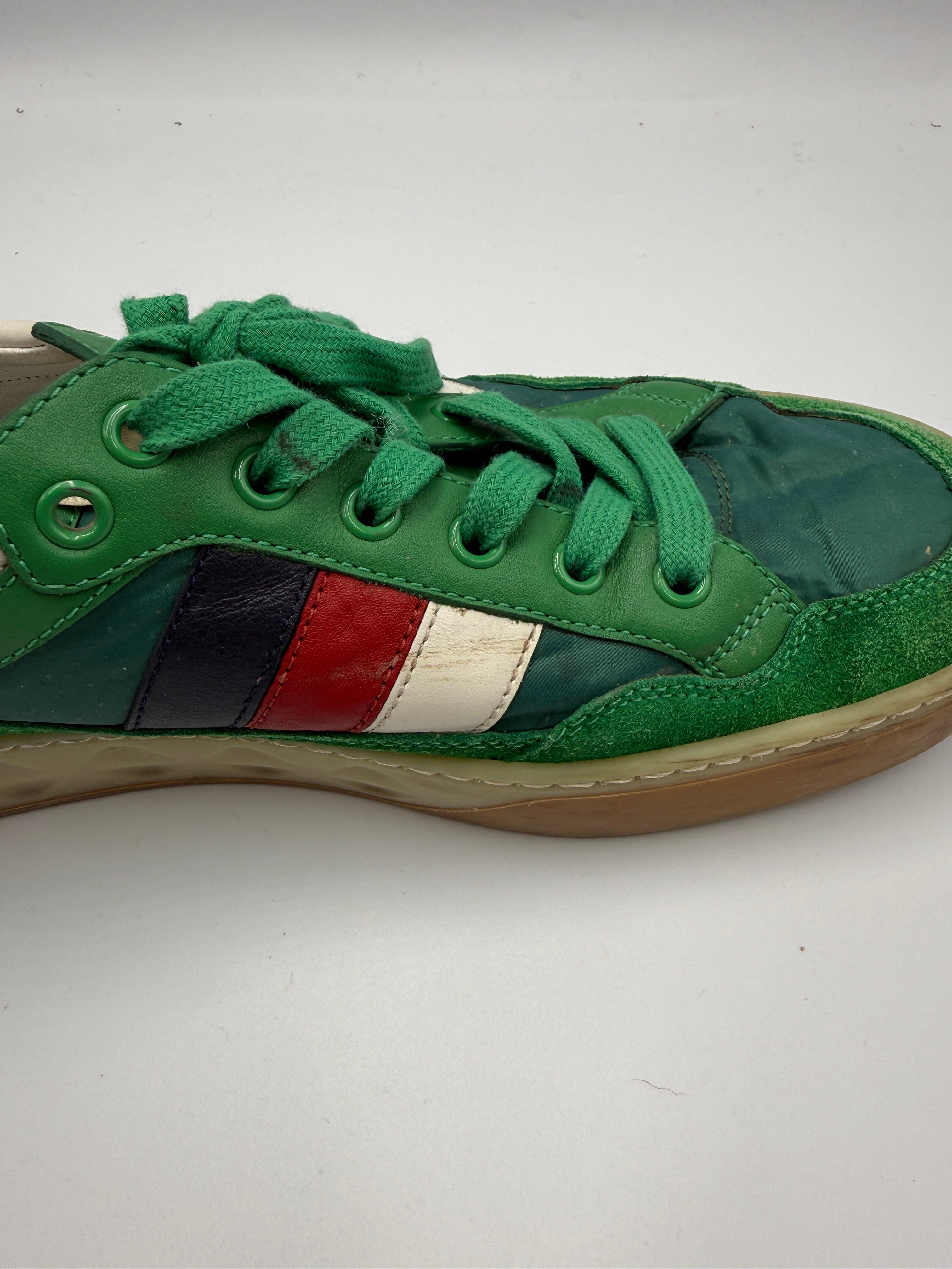 Gucci Green Sneakers Pre-owned