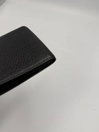 Gucci Interlocking G Continental Flap Wallet in Black Dollar Calf Leather