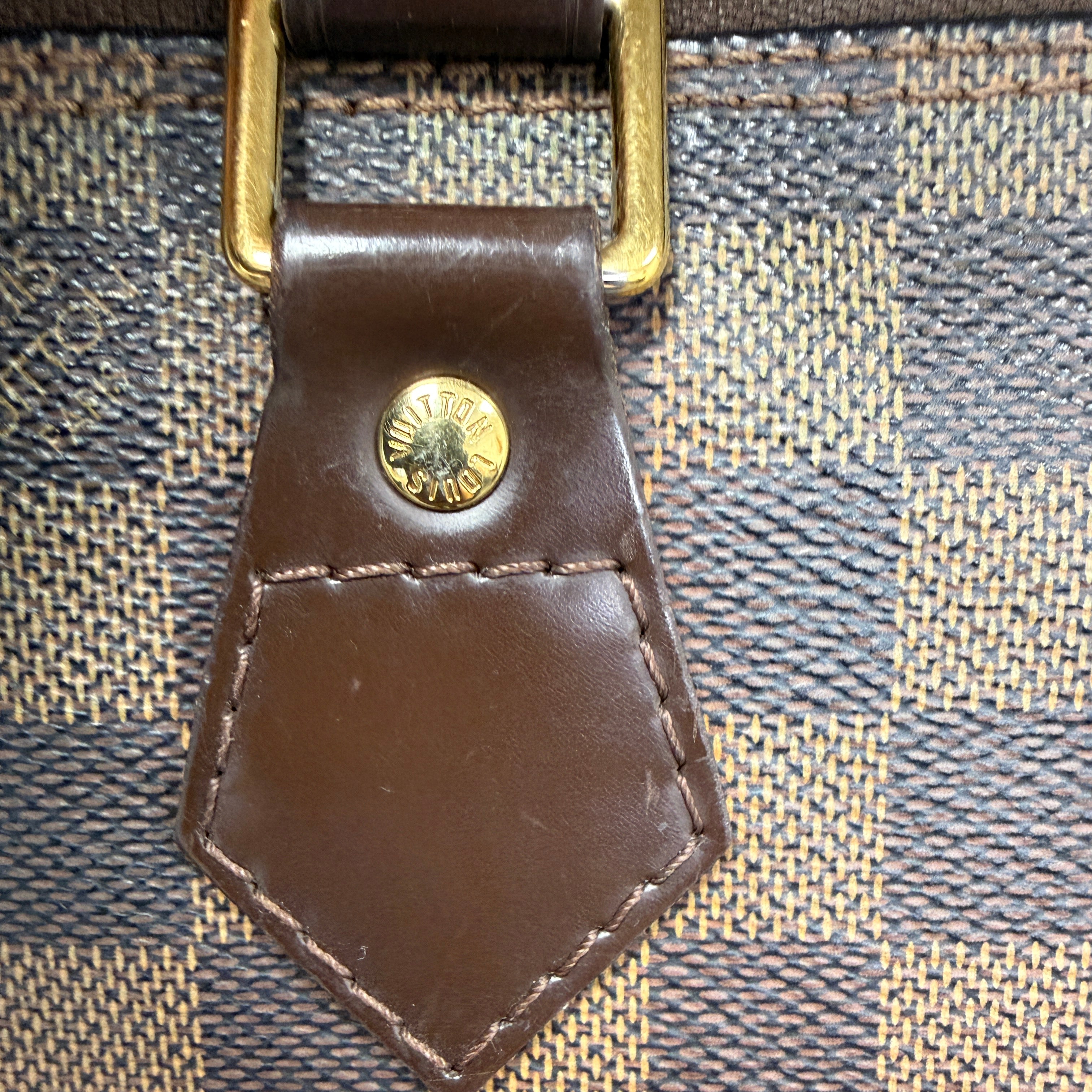 Louis Vuitton Alma PM in Damier Ébène Canvas