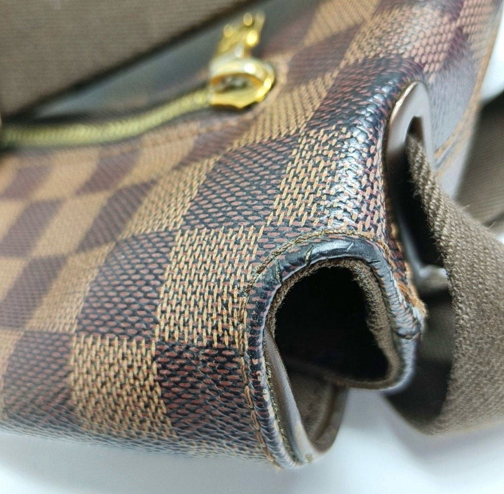 Louis Vuitton Damier Ebene Brooklyn MM Messenger Bag