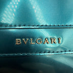 Bvlgari Serpenti Forever Bag in Green Patent Leather