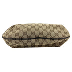 Gucci Leather Sherry Line Half Moon Sling Shoulder Bag