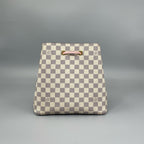 Louis Vuitton NeoNoe MM Damier Azur Bucket Bag with Rose Ballerine Trim