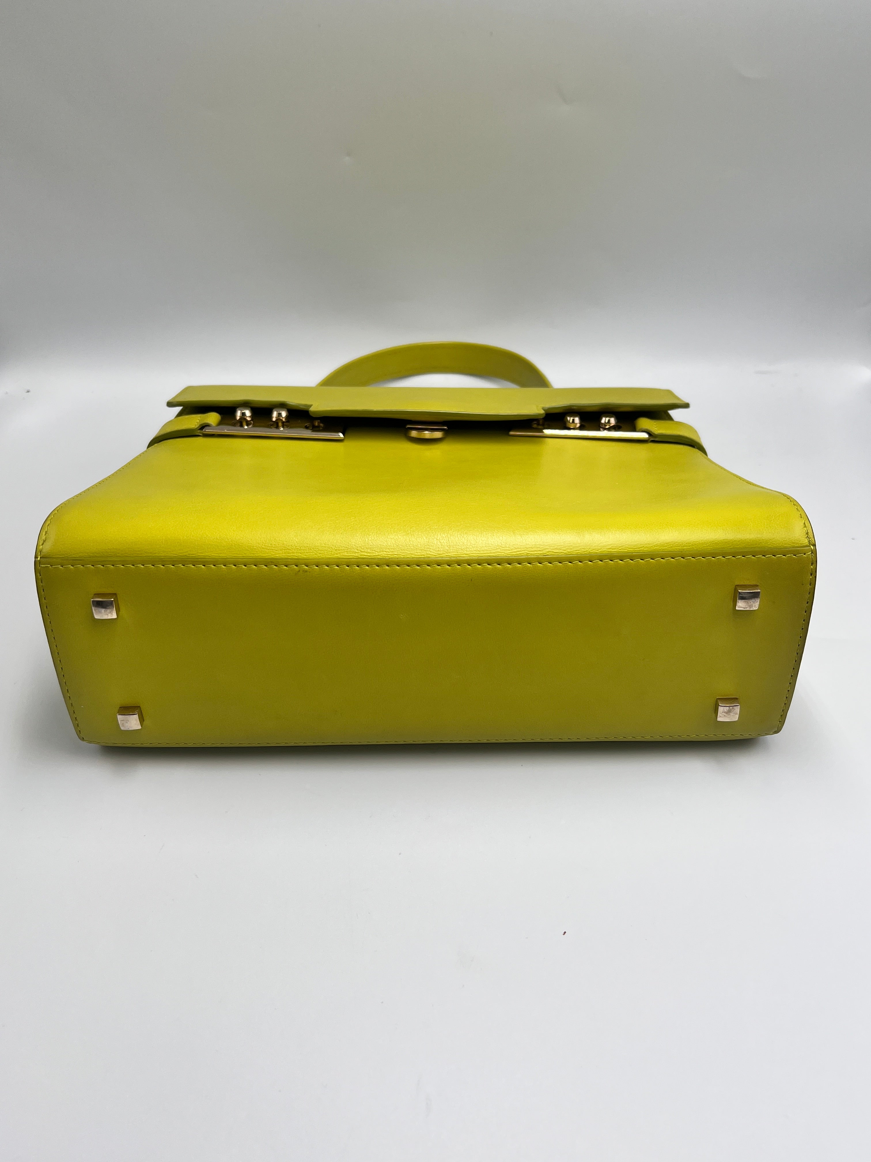 Delvaux Tempete Leather Handbag