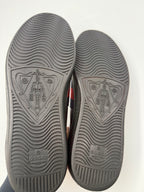 Gucci Black Sneakers Pre-owned with Flower Print