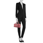 Gucci Micro Guccissima Joy Boston Bag Pink Calfskin Leather