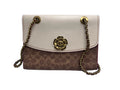 Coach Parker Signature Chain Shoulder Bag