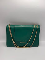 Bvlgari Serpenti Forever Crossbody Bag - Emerald Green Calf Leather