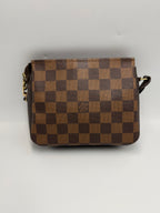 Louis Vuitton Vintage Pochette Accessoires / Navona in Damier Ebene Canvas