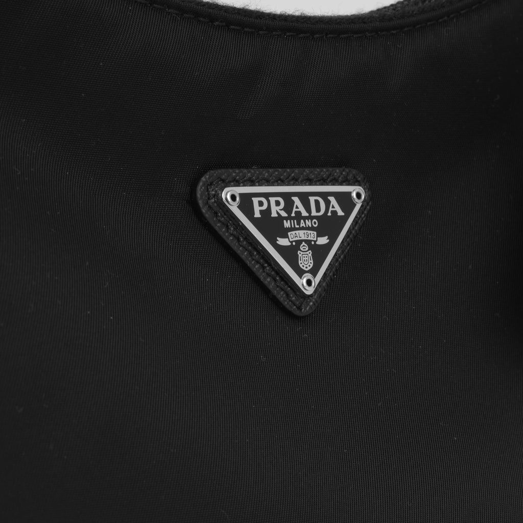 Prada Re-Edition 2000 Nylon Mini Bag in Black