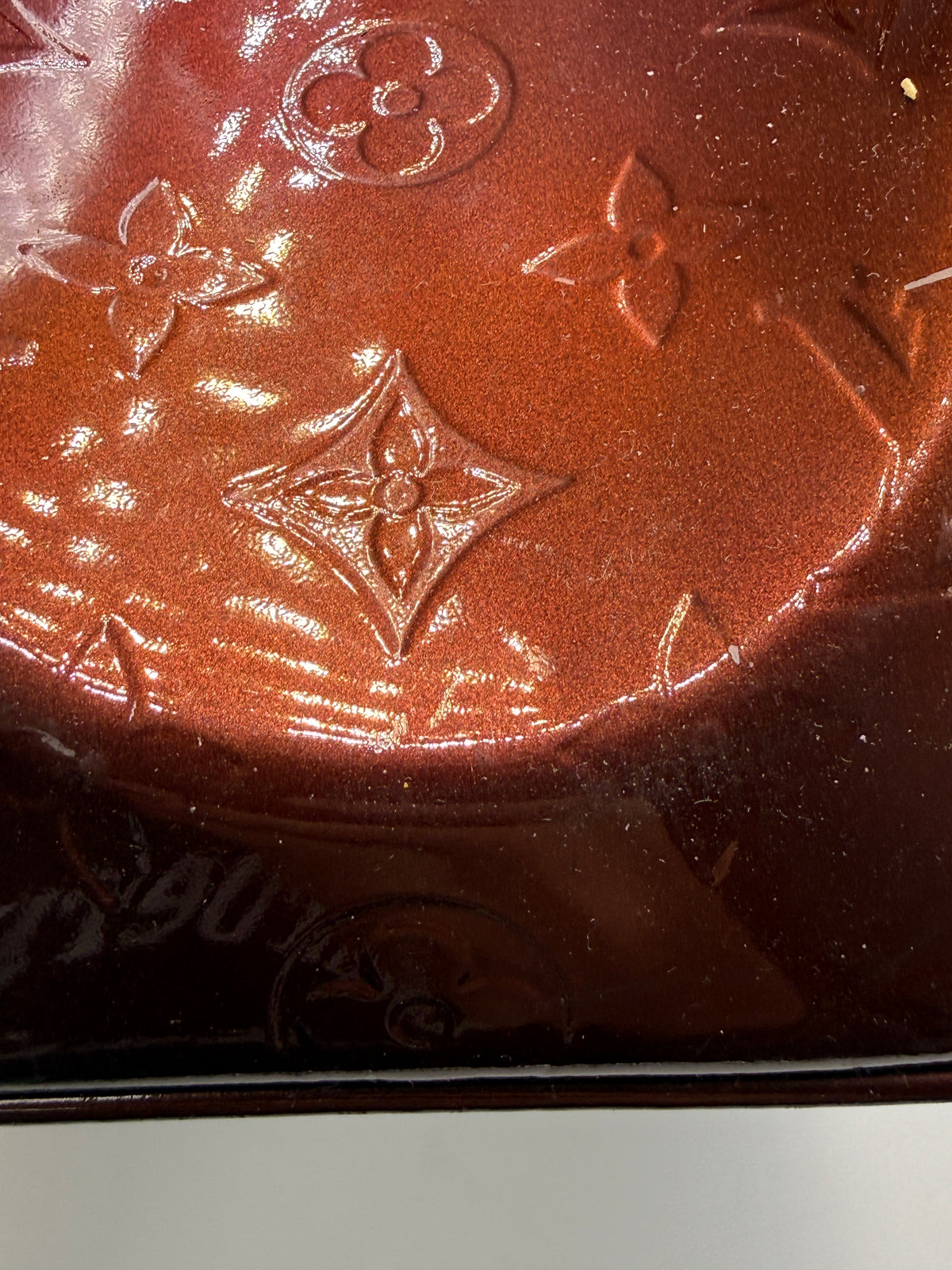 Louis Vuitton Brea MM Monogram Vernis Leather Bag – Amarante