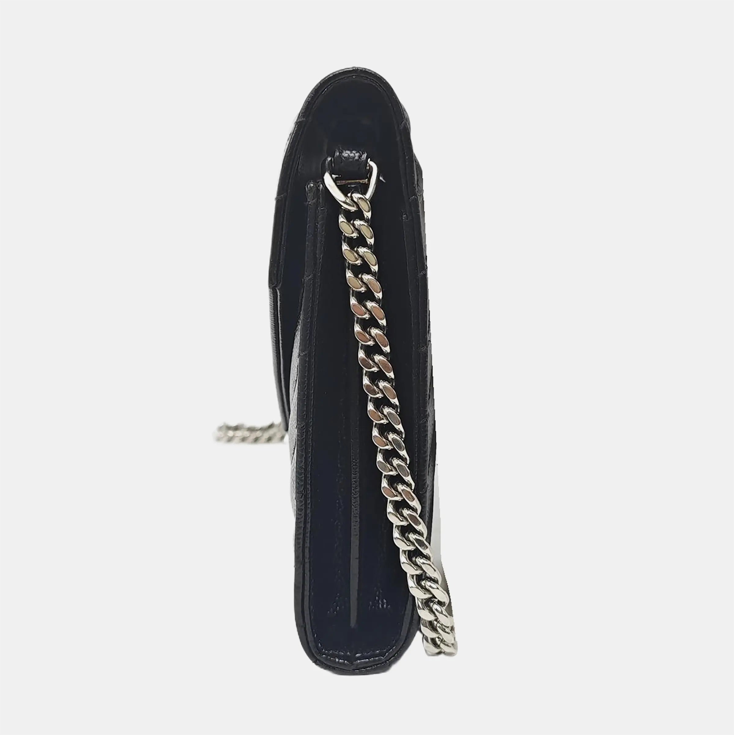 Ysl Matelass Chain Wallet