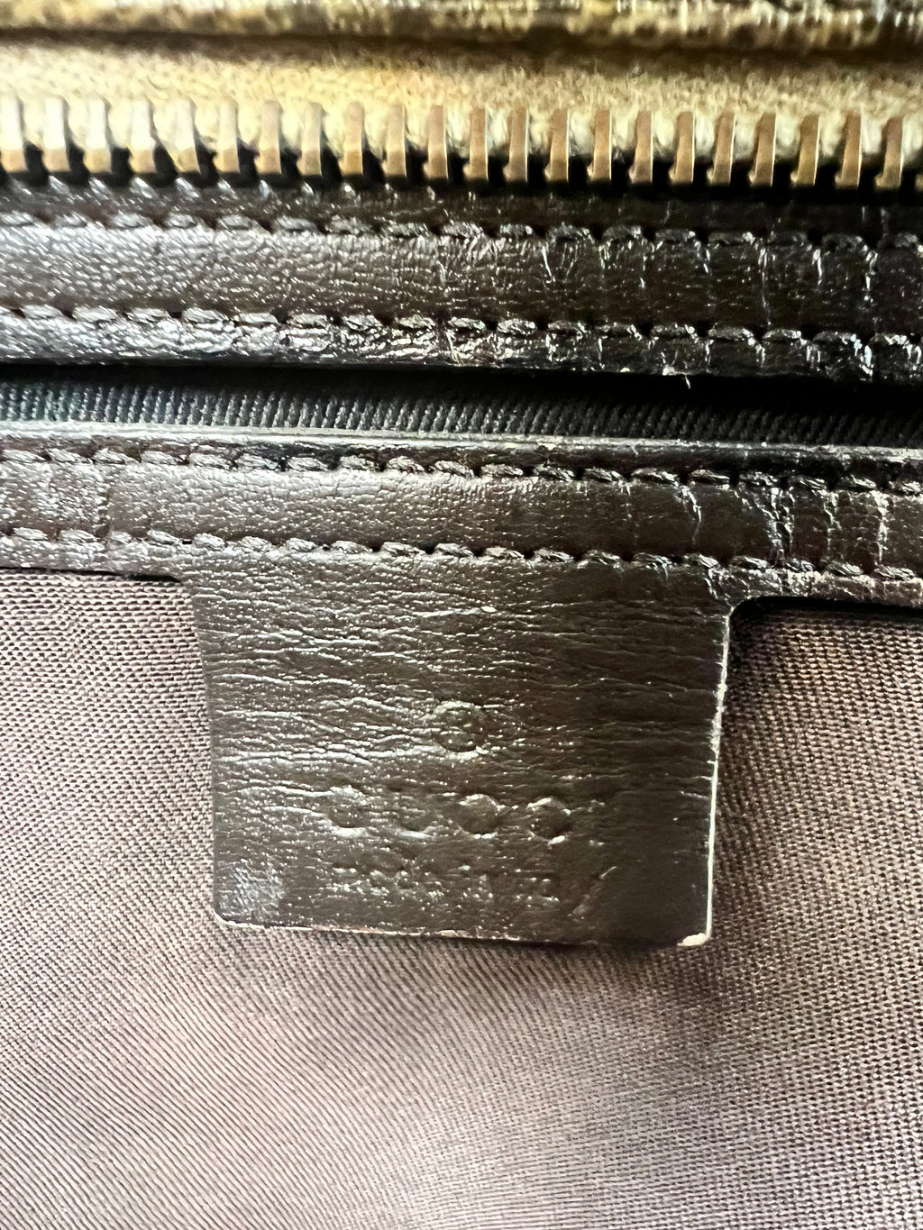 Gucci GG Plus Monogram Joy Tote Bag Brown