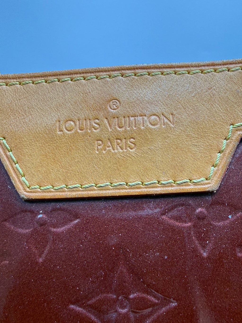 Louis Vuitton Brea MM Monogram Vernis Leather Bag – Amarante