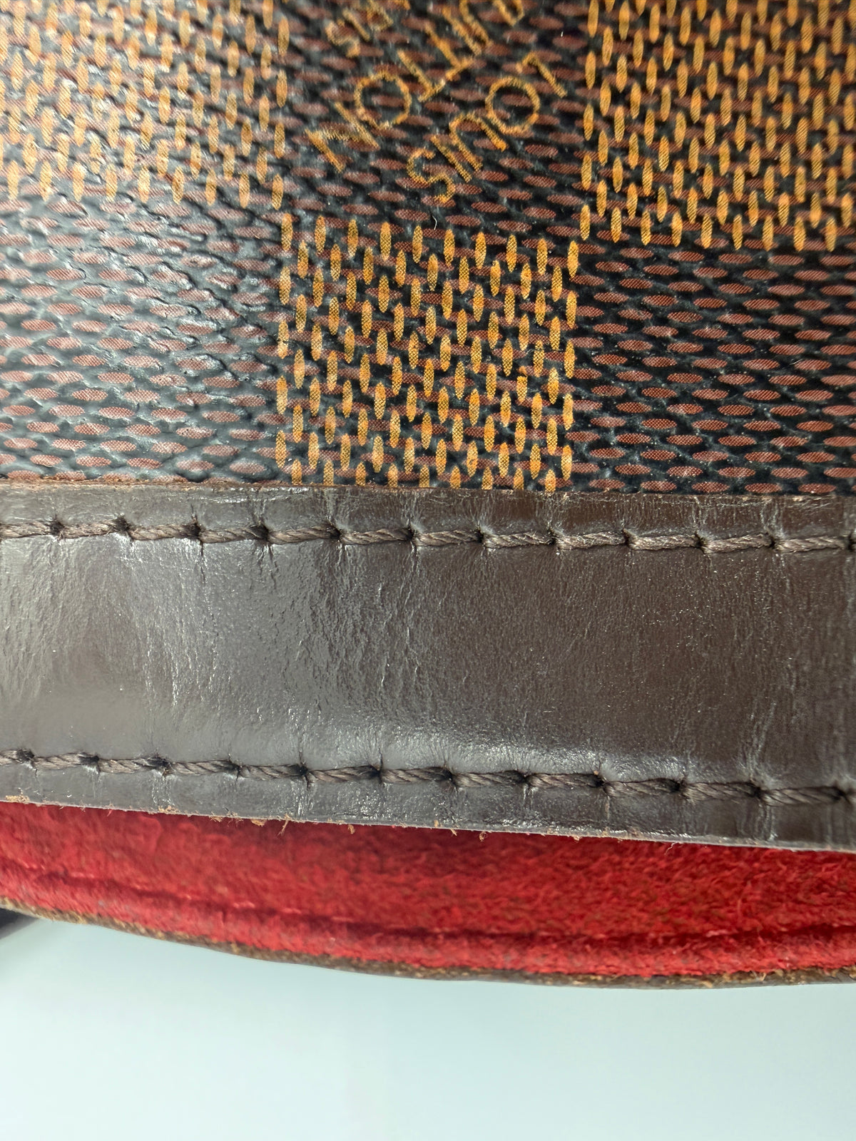 Louis Vuitton Vintage Hampstead MM in Damier Ébène Canvas