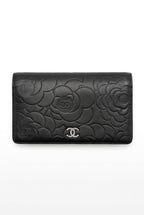 Chanel Black Lambskin Wallet