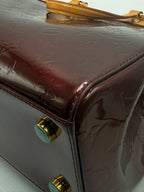 Louis Vuitton ( 2011 ) Brea MM Monogram Vernis Leather Bag – Cherry