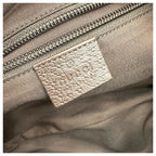 Gucci Leather Sherry Line Half Moon Sling Shoulder Bag