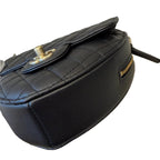 Chanel CC In Love Heart Belt Bag in Black Quilted Lambskin with Gold-Tone Hardware