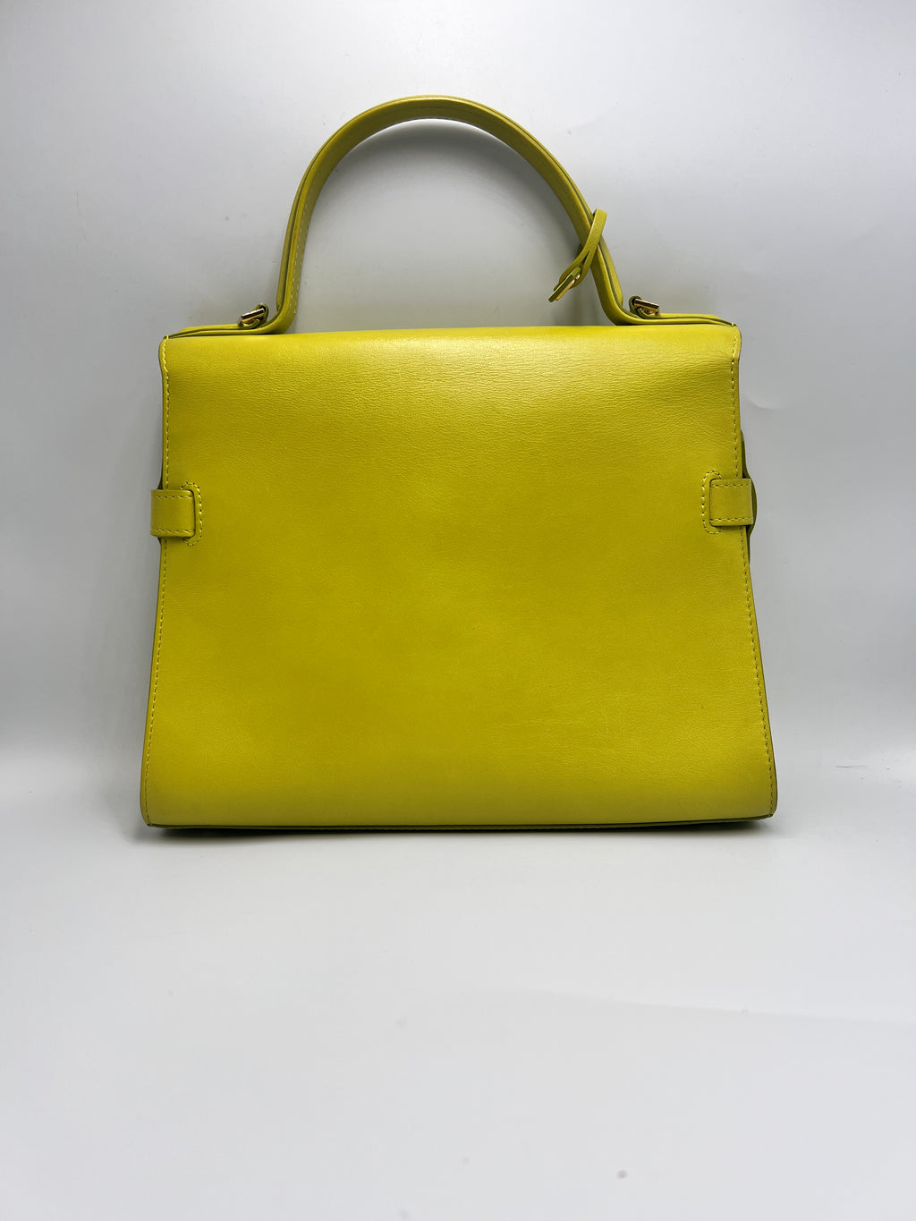 Delvaux Tempete Leather Handbag