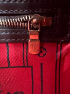 Pre-owned Louis Vuitton Neverfull PM Damiere EbeneTote