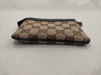 Gucci Monogram Canvas Zipper Wallet