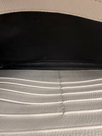 Saint Laurent Cassandre Envelope Chain Wallet / Shoulder Bag in Light Greige Matelassé Leather