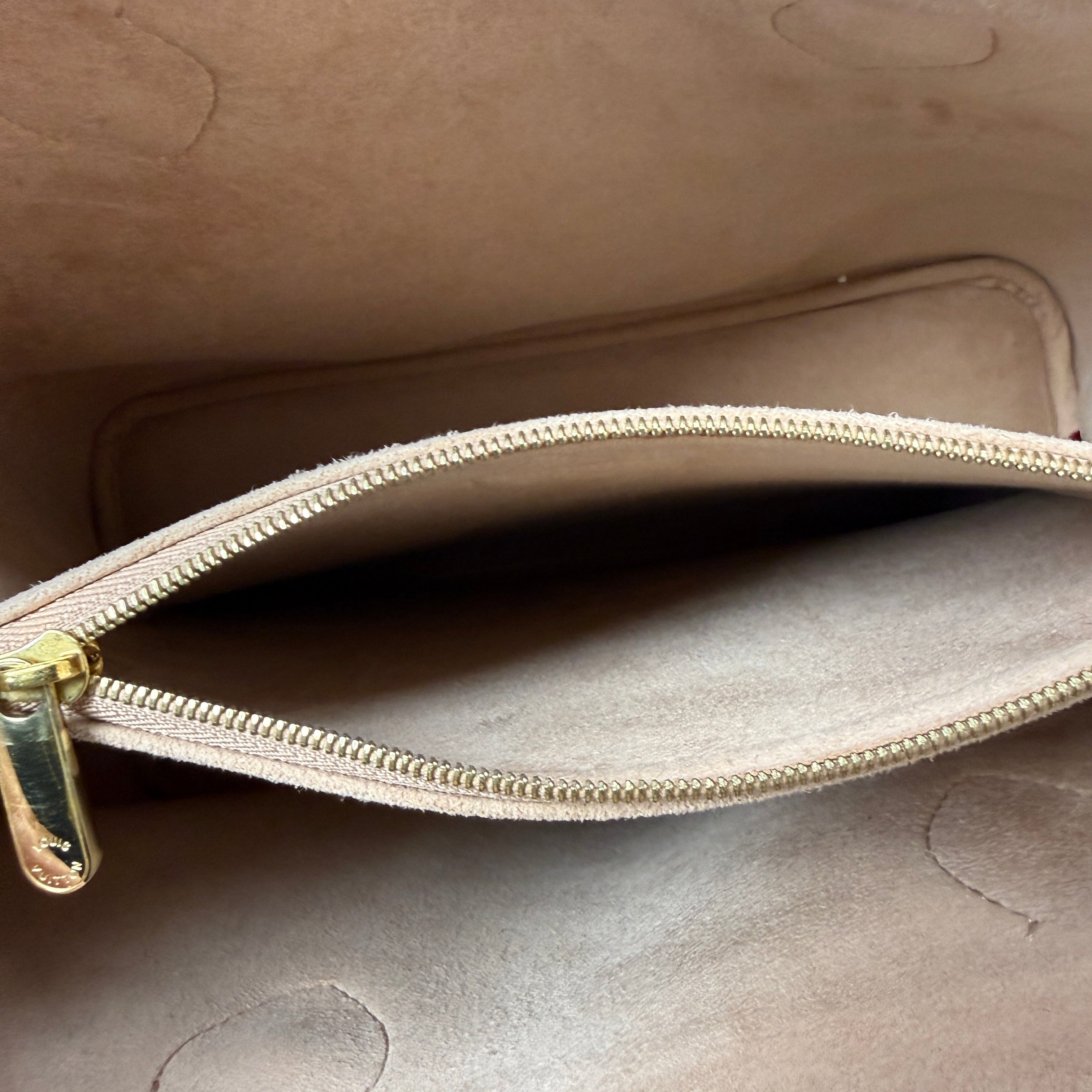 Louis Vuitton Flandrin Bag in Monogram Canvas and Red Calfskin