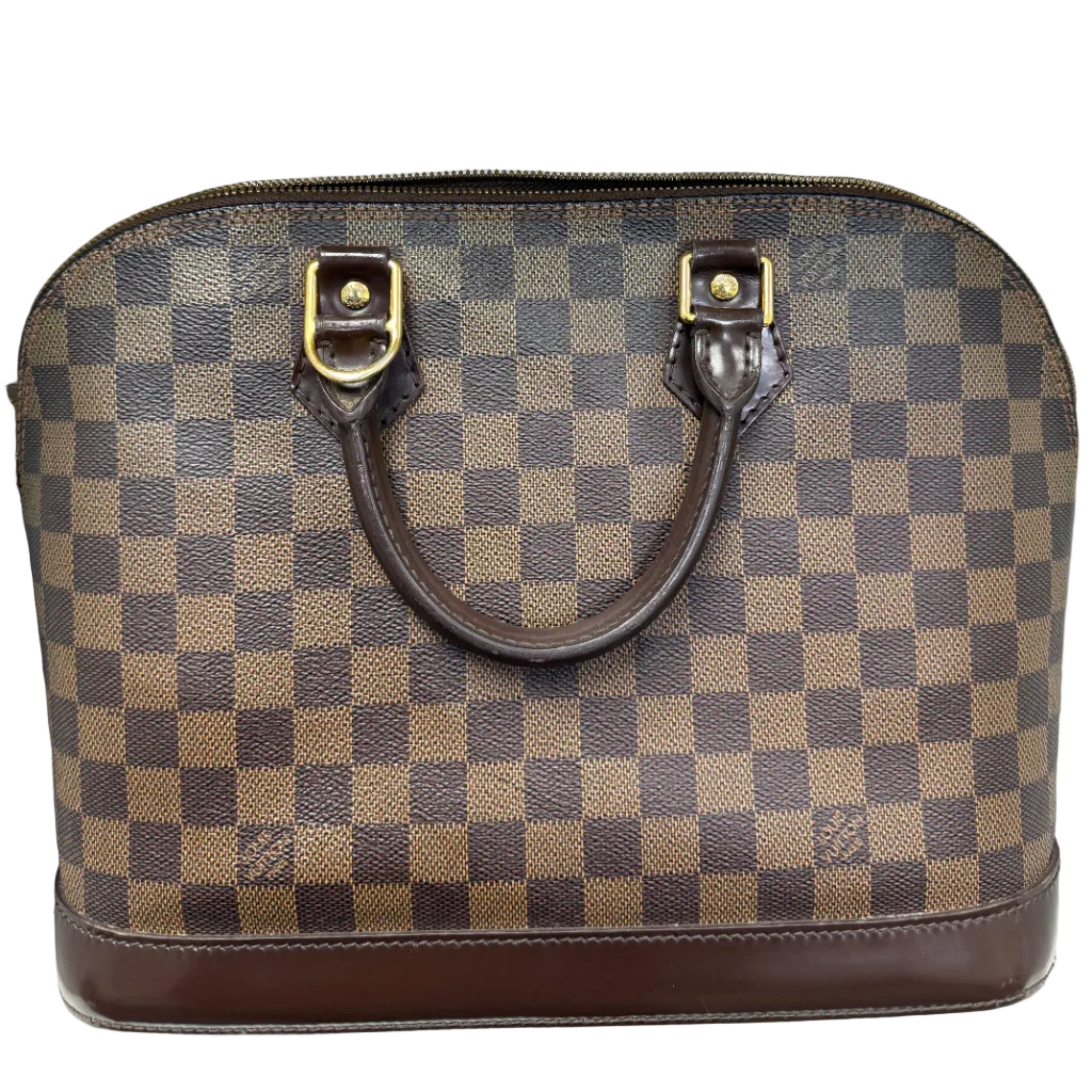 Louis Vuitton Alma PM in Damier Ébène Canvas