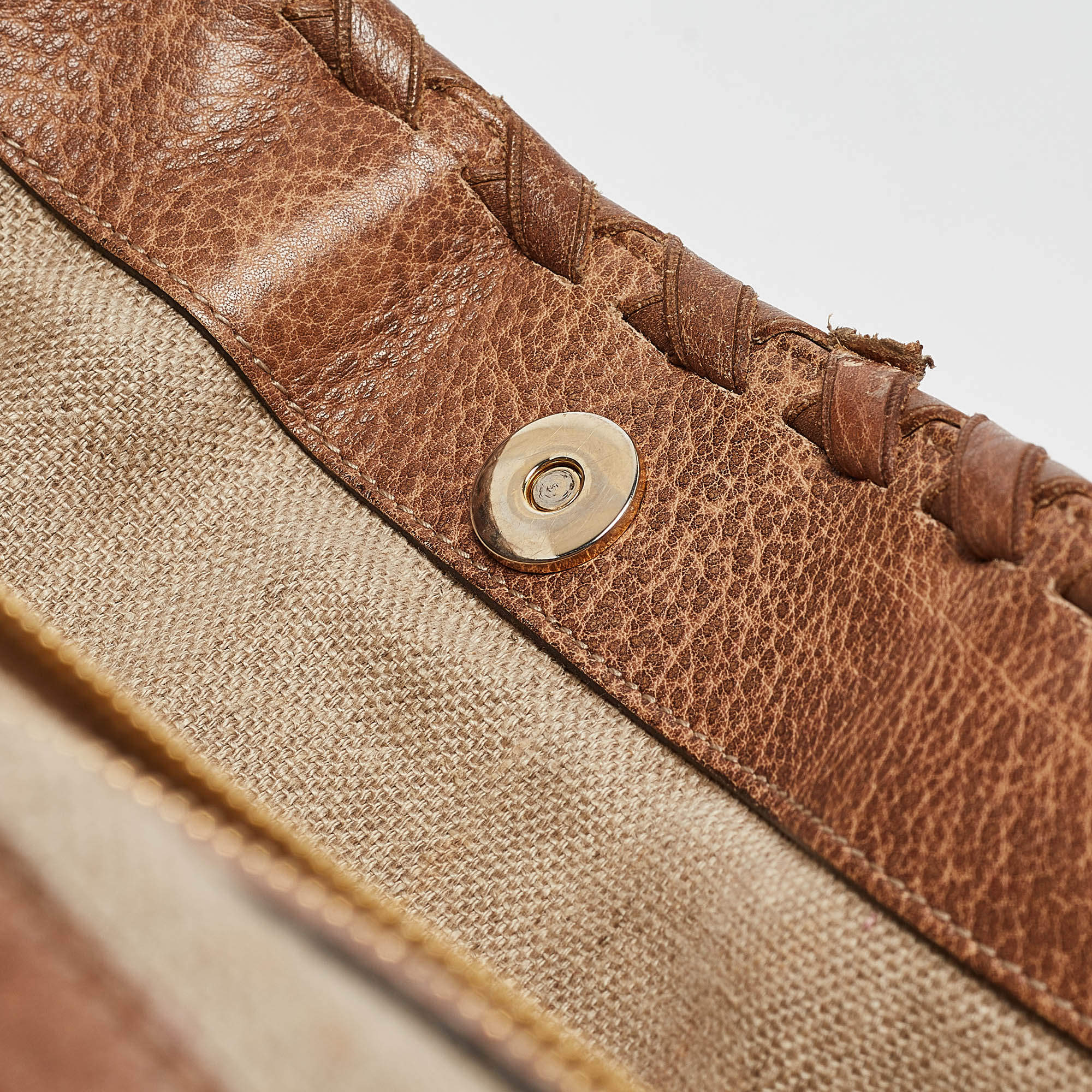 Gucci Bamboo Tassel Tote in Medium Brown Guccissima Leather