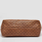 Gucci Bamboo Tassel Tote in Medium Brown Guccissima Leather