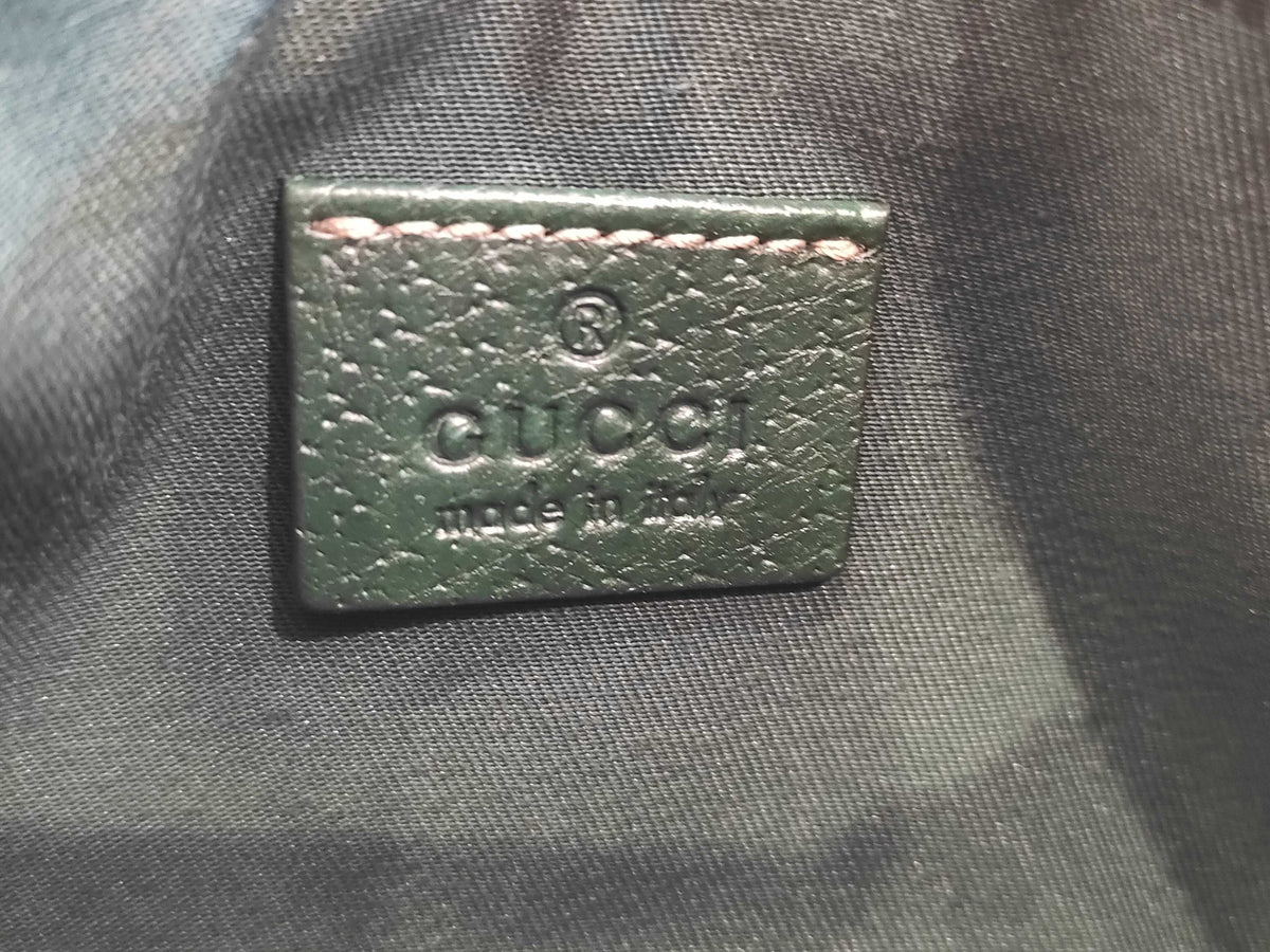 Gucci Monogram Canvas Zipper Wallet