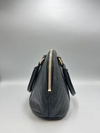 Gucci Guccissima Black Leather Dome Bag