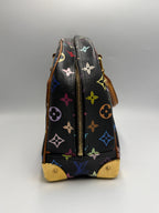Louis Vuitton x Takashi Murakami Monogram Multicolore Trouville in Noir